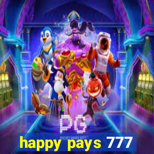 happy pays 777